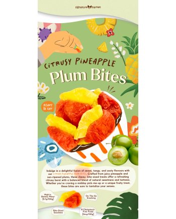 Signature Market Citrusy Pineapple Plum Bites