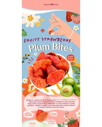 Signature Market Fruity Strawberry Plum Bites